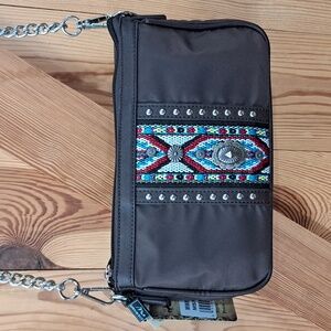 Montana West Nylon Clutch Crossbody Purse Bag NWT